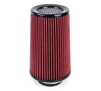 Engine Intake Filter 76MM 3" Race 10.6" Universal Conical Washable Air Filters OFI142