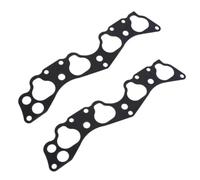 Engine Intake Manifold Gasket Seal Compatible With Honda CRX(1 Pair) | Fits Honda City 1999-2003, Civic 1995-2001, HR-V 1999-2006; For D14 D15 D16 Engines