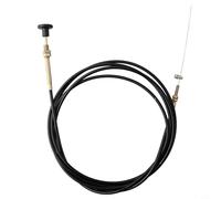Engine Kill Switch Cable Stop Choke Cable For Throttle And Fuel Shut Off 6mm Or 10mm Thickness 2-5m Adjustable Length Fits Cars Light Trucks Commercial Vehicles Outer Layer