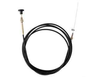 Engine Kill Switch Cable Stop Choke Cable For Throttle And Fuel Shut Off 6mm Or 10mm Thickness 2-5m Adjustable Length Fits Cars Light Trucks Commercial Vehicles Outer Layer