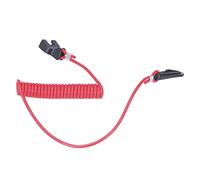 Engine Kill Switch Cord, Red Practical Heat Resistance 0176288 for Johnson OMC Outboard Motors