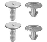 Engine Lower Cover Pin Screws Fit for Honda Civic CRV Accord, Lower Engine Cover Bolt Radiator Access Cilps for Civic 2017-2021, CRV 2017-2021, Accord 2014-2021, Repalce 90674-TY2-A01, 90105-TBA-A00