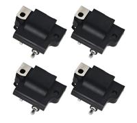 Engine Maintenance Coil Bundle 582508 Marine Ignition Set with 4 Black Bodies Metal Connectors for Boat Owners Needing Spares Warehouse Backup