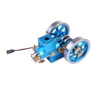 Engine Model, Gasoline Diesel Model Mini Internal Combustion Model Kit, Creative STEM Science Engine for Enthusiasts Collectors