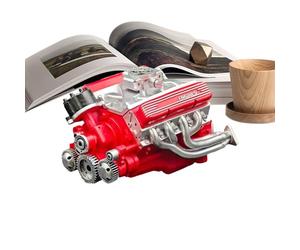 Engine Model Kit - Engine Kit Toy | Creative Resin Craft Desk Ornament for Education Classroom, Hobby Display Home Workshop Workplace Birthday Collector Gift