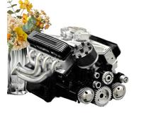 Engine Model Kit - Resin Mechanical Motor Kit | Decorative Realistic STEM Toys, Educational Learning Games for Engineering Learning Adult Collection
