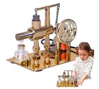 Engine Model Kit, Science Kits for,Experimentation Invention Engine Model | Small Industrial Aesthetic Production Set for Science Projects, Physics Course or