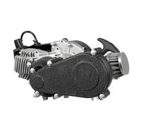 Engine Motor Kit, 49cc 2 Stroke Bicycle Gasoline Engine Motor Kit, with Single Cylinder and Air Cooling, Gas Petrol Bicycle Engines with Fuel Tank & T8F Chain, for Beach Bike, ATV and Scooter
