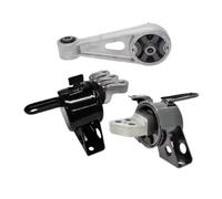 Engine Motor Mount 3PCS Manual Trans Engine&Trans Mount Set OE 95969583,95367310,95136669,96686002 for Chevy for Spark for Classic 1.2L Transmission Mount