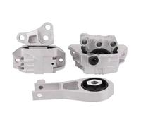 Engine Motor Mount 3Piece Engine Motor & Transmission Mount 68363755AA for Fiat 500X for Jeep for Compass for Renegade for Ram for Promaster for City 2015-2022 Engine Mounts