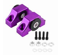 Engine Motor Mount Bracket Kit Multicolor Aftermarket Replacement High Strength Aluminum Alloy for D15 D16 B16 B18 B20 from 1992 to 2000 with Six Color Options (Purple)