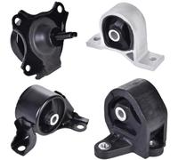 Engine Motor Mount Compatible with 2001-2005 Honda Civic 1.7L Automatic Trans Replace# A4511 A6588 A6591 A6595 50840-S5A-A81 50840-S5A-990 50810-S5A-013 50810-S5A-992 (Set of 4)