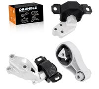 Engine Motor Mount & Trans Mount Replacement for 2008 Smart Fortwo L3 1.0L Engine, 2009 Smart Fortwo L3 1.0L Engine, Engine Mount Set of 3 Replaces OE# A70015 1322200148 SKM99589 A70016 1322200048