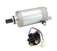 Engine Motor Starter For Timberwolf 250 1992-2000 For Tri-Moto 200 For YTM200E 83-85 For Tri-Moto 225 For YTM225D 83-86 Starter Motor Solenoid Relay Electrical Starter Motor