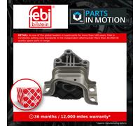 Engine Mount fits FIAT DUCATO 250 2.3D Right 2006 on Manual Transmission Febi