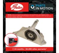 Engine Mount fits FIAT IDEA 350 1.3D Rear Left 04 to 12 Mounting Gates 46845345