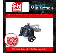 Engine Mount fits DACIA LODGY 1.2 Front Right 2012 on Mounting 113755975R Febi