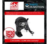 Engine Mount fits TOYOTA AURIS 1.6 Rear Right 07 to 18 Mounting 123710D180 Febi