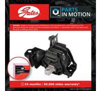 Engine Mount fits VW POLO Rear Left 2001 on Mounting Gates 6Q0199555AC Quality
