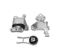 Engine Mount Holder 3pcs 68192831AF+68418876AB+68157441AD Engine Motor & Transmission Mount for Chrysler for Jeep for Cherokee 2.4L 2014-2019 Transmission Mount