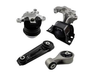 Engine Mount Set Fit for Nissan Rogue /Select 2.5L 08-15 11210ET80A 4X Engine Motor Trans Mount Set 11350-ET80A 11360-JD00A 11360-JD000 Engine Motor Mounta