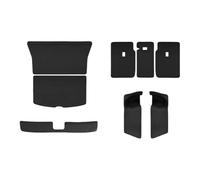 Engine Mount Set Fit For Tesla Leather Trunk Mats Rear Seat Back Protector Pad Backrest All Weather Liner Pet Anti-kick Pad Engine Motor Mounta(F)