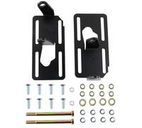 Engine Mount Support Bracket Engine Motor Swap Mount Brackets Adapter Plate Black for LS1 for LS2 for LS6 LSX for LQ4 for LQ9 1988-1998 Engine Mounts Motor Mount