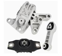 Engine Mounting 3pcs Engine Motor Mount for Fiat 500 12-18 L4 1.4L Set 9893 9895 9876 A5645 A5639 68073217AC 68073483AD 68073029AC ransmission Mount