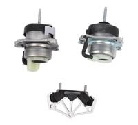 Engine Mounting Compatible with for Mustang 2.3T 2015-2022 3Pcs Engine Gearbox Mount Bracket Support Holder Anti Shake FR3Z7E373A FR3Z6038H