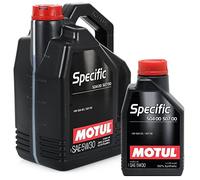 Engine Oil 106375 Motul Specific 504.00 507.00 5 W30 6 Liter