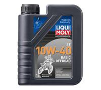 Engine oil 4-stroke liqui moly motorcycle basic offroad 4t 10w40 (1 l) mineral