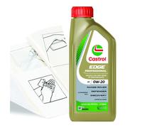 Engine Oil Castrol Edge Professional EC 1 LITRE 1L plus Top-up Kit
