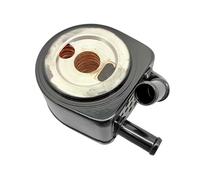 Engine Oil Cooler 1L2Z6A642FA Fit for 2002-2010 Ford Explorer, 2007-2010 Explorer Sport Trac, 2002-2010 Mercury Mountaineer, 1L2Z-6A642-FA Oil Cooling System Replacement, Heavy Duty Aluminum