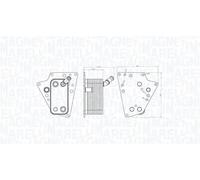 MAGNETI MARELLI 350300001500 Engine oil cooler