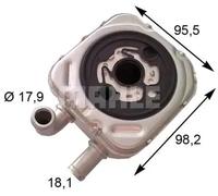 MAHLE ORIGINAL CLC 165 000S Engine oil cooler