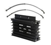 Engine Oil Cooler Kit, Oil Cooler Engine Cooling Hose Kit High Performance for to Pit Dirt Bike ATV Radiators and Accessories