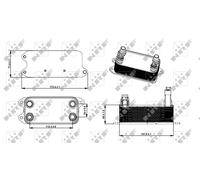 ENGINE OIL COOLER NRF OE QUALITY REPLACEMENT 31275