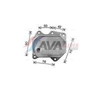 AVA FD3669 Cooling Oil cooler
