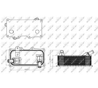 NRF 31318 Engine oil cooler