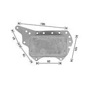 PRASCO RT3657 Engine oil cooler