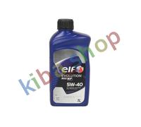 ENGINE OIL EVOLUTION 1L 5W40 API CF SL ACEA A3 B4 FITS MB 2293 FITS VW 50200
