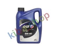 ENGINE OIL EVOLUTION 4L 5W40 API CF SL ACEA A3 B4 FITS MB 2293 FITS VW 50200
