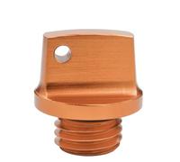 Engine Oil Filler Cap Cover M20 2.5 Oil Filler Cap Plug For Ninja 250 SL ER-6n ER-4f Ninja 400 Ninja1000 VN650 Vulcan S Z800 Z900(Orange)