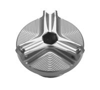 Engine Oil Filler Cap Cover Motorcycle CNC Aluminum Oil Filler Cap Plug Cover For DUCATI For DIAVEL AMG Carbon Strada XDIAVEL S 2012 2013 2014 2015 2016(Titanium)