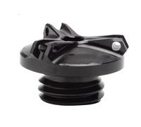 Engine Oil Filler Cap Cover Motorcycle CNC Engine Oil Filter Cap Drain Plug Bolt Screw Cover For CB650R CB400 CB500X F CB300R CB190R CB650F CB1000R(Black)