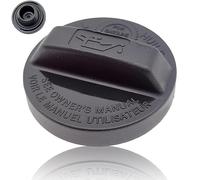 Engine Oil Filler Cap, Engine Oil Tank Filler Cover Cap, Car Oil Filler Cap for Honda Civic CR-V Acura 15610-P5G-000/15610P5G, Petrol Engine Oil Filler Cap, Oil Tank Cover, Car Oil Filler Cap, Black