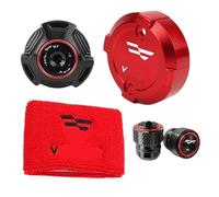 Engine Oil Filler Fill Cap Screw For DS900X 900DSX DSX 900 2024 2025 Motorcycle Front Brake Fluid Cover Oil Cup Sock Engine Filler Cap Tire Valve Caps