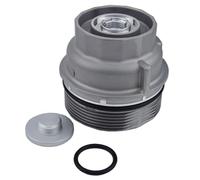 Engine Oil Filter Cap Assembly 15620-31060 for Toyota, Lexus, Scion Vehicles - 2005-2021 - Avalon, Camry, Highlander, RAV4, Sienna, Venza 1562031060 15643-31050 Aluminum Oil Filter Housing Cap