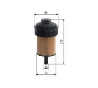 BOSCH F 026 407 366 Oil filter