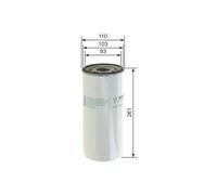 Bosch Oil Filter CV P0003 (HGV) – 0451300003